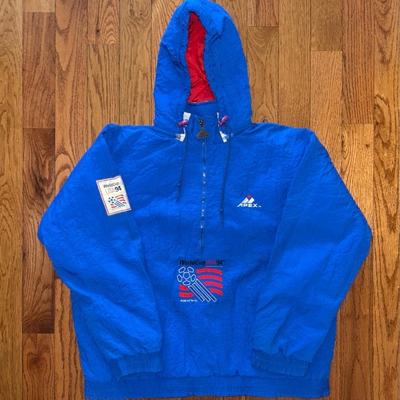 Apex One Other - USA 1994 World Cup Apex One Vintage 1/2 Zip Puffer Jacket Size Large